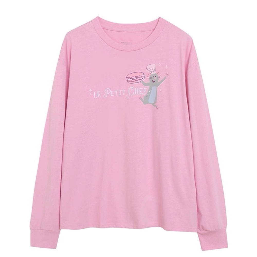 Disney Remy Ratatouille Pink Long sleeve Size XS